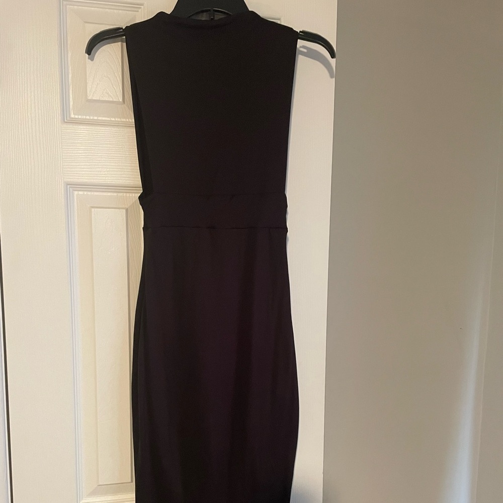 Small black maxi dress